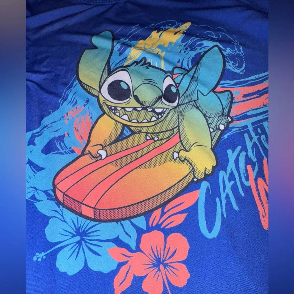 Disney Stitch Long Sleeve Graphic Top – Size 10/12